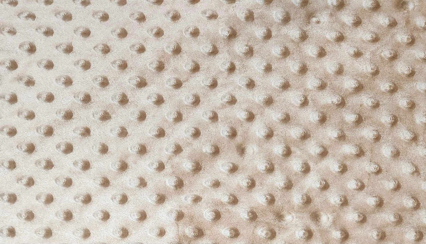 Pantoufles minky uni- BÉBÉ (Latté)