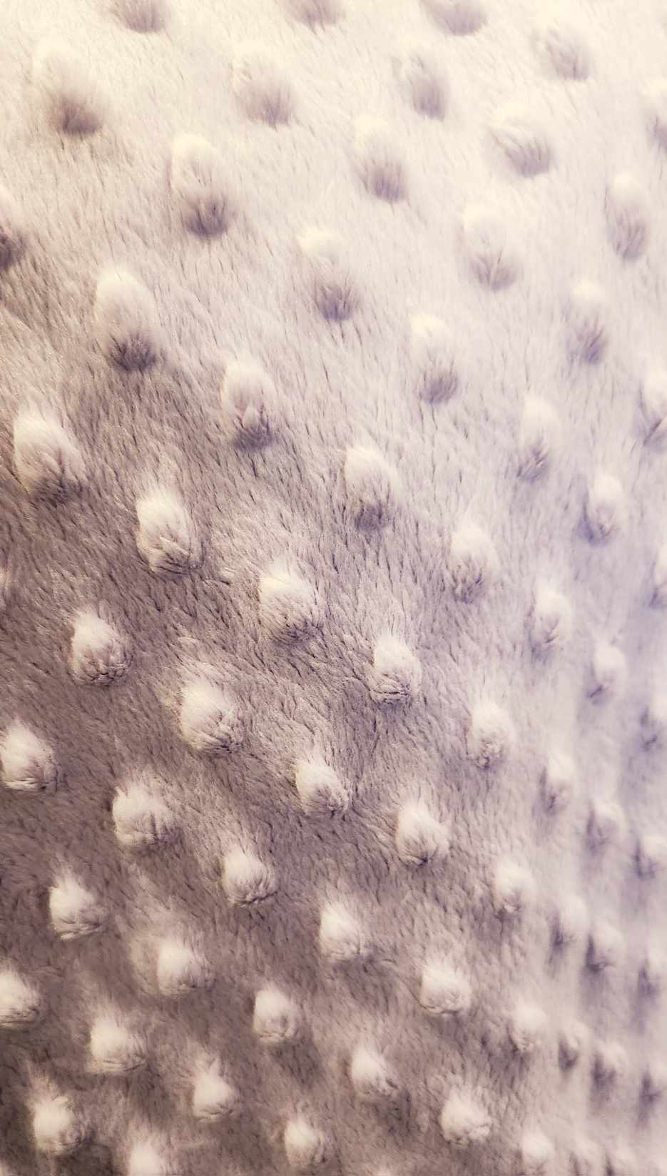 Pantoufles minky uni- BÉBÉ (mauve lilas)
