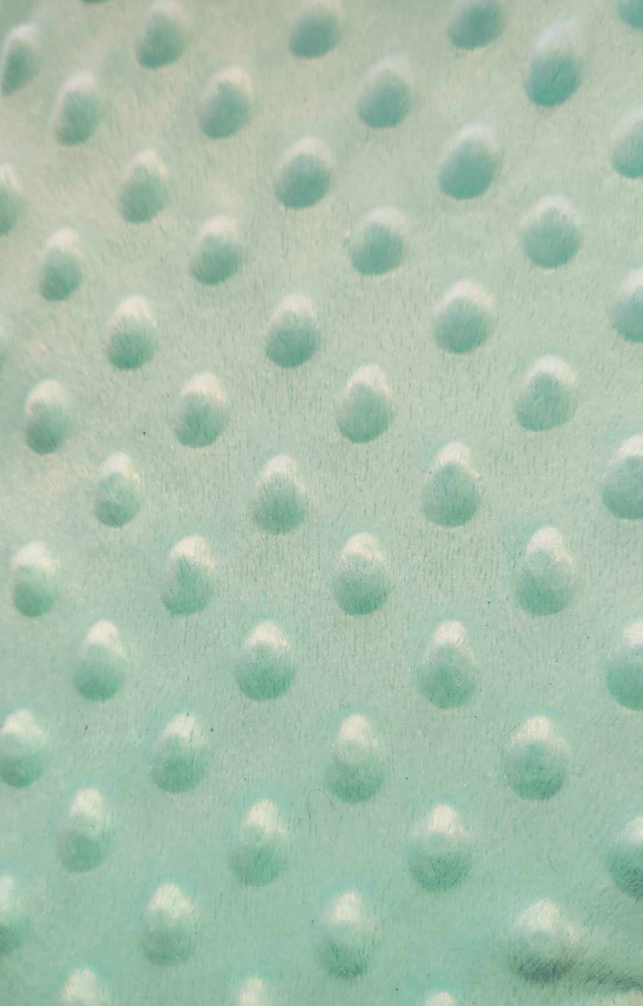 Pantoufles minky uni- BÉBÉ (turquoise)