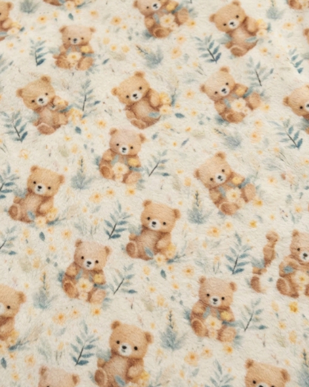 Mitaines minky motifs (animaux) – Bébé