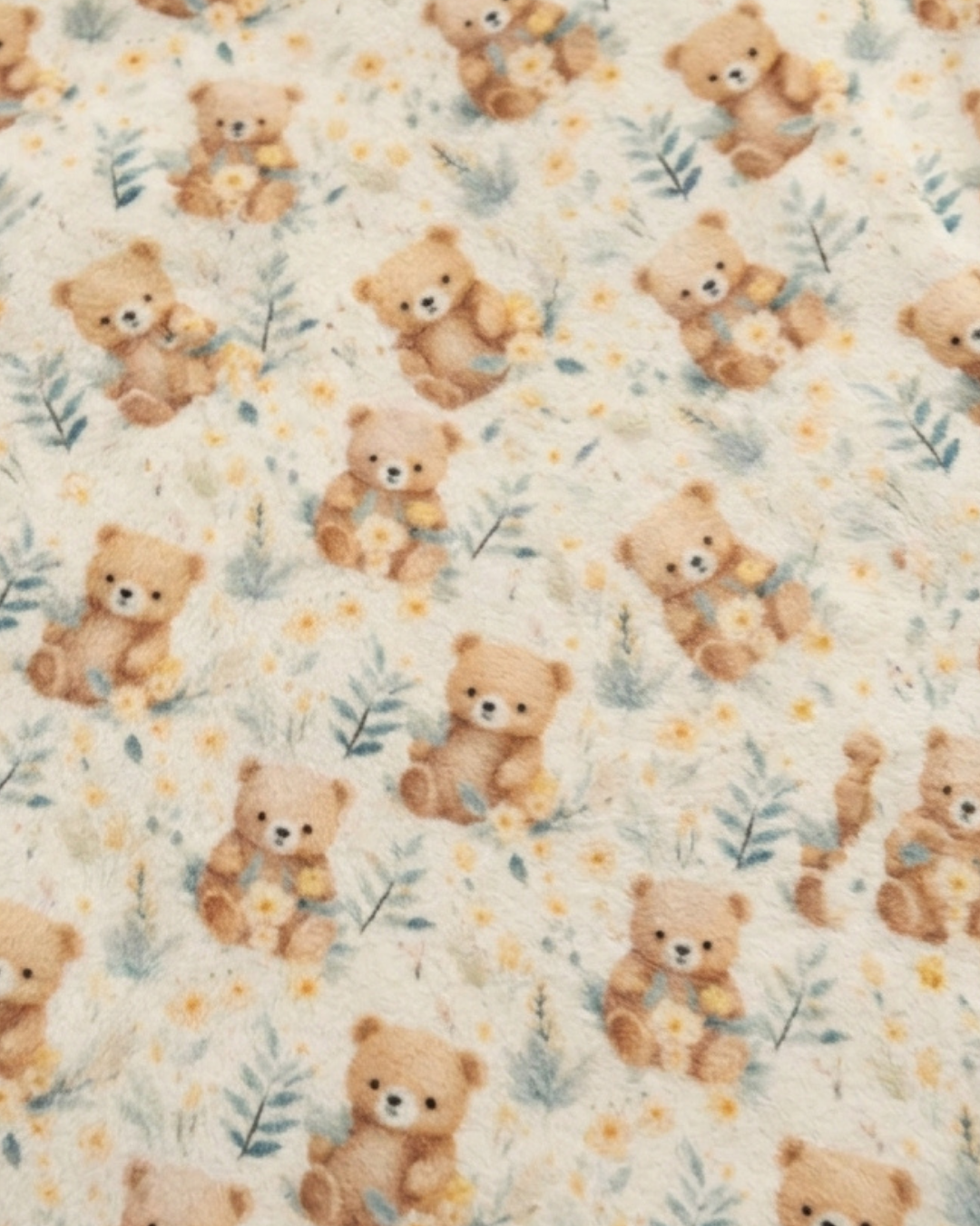 Mitaines minky motifs (animaux) – Bébé
