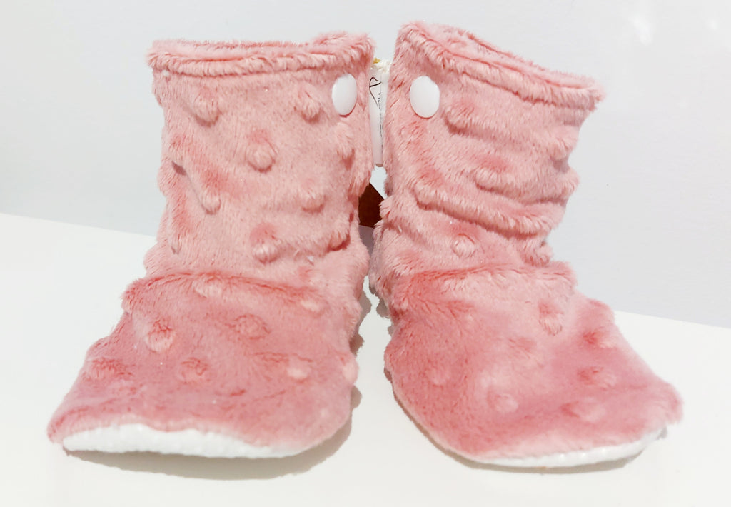 Pantoufles minky uni – Bébé