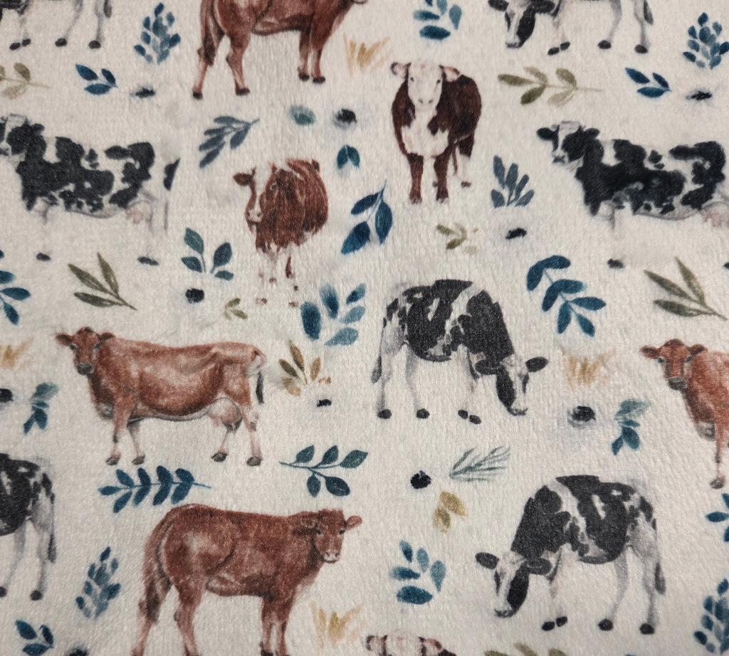 Pantoufles minky motifs (animaux) – Bébé