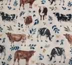 Pantoufles minky motifs (animaux) – Bébé