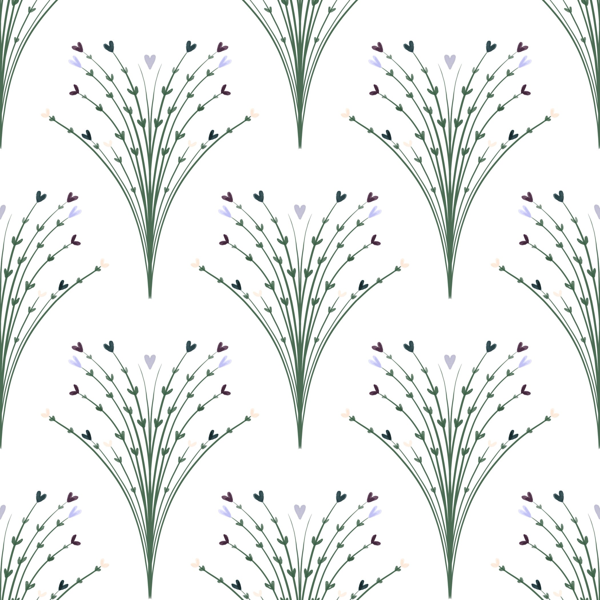 Pantoufles minky Brindilles d’amour