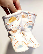 Pantoufles minky motifs (divers) – Bébé