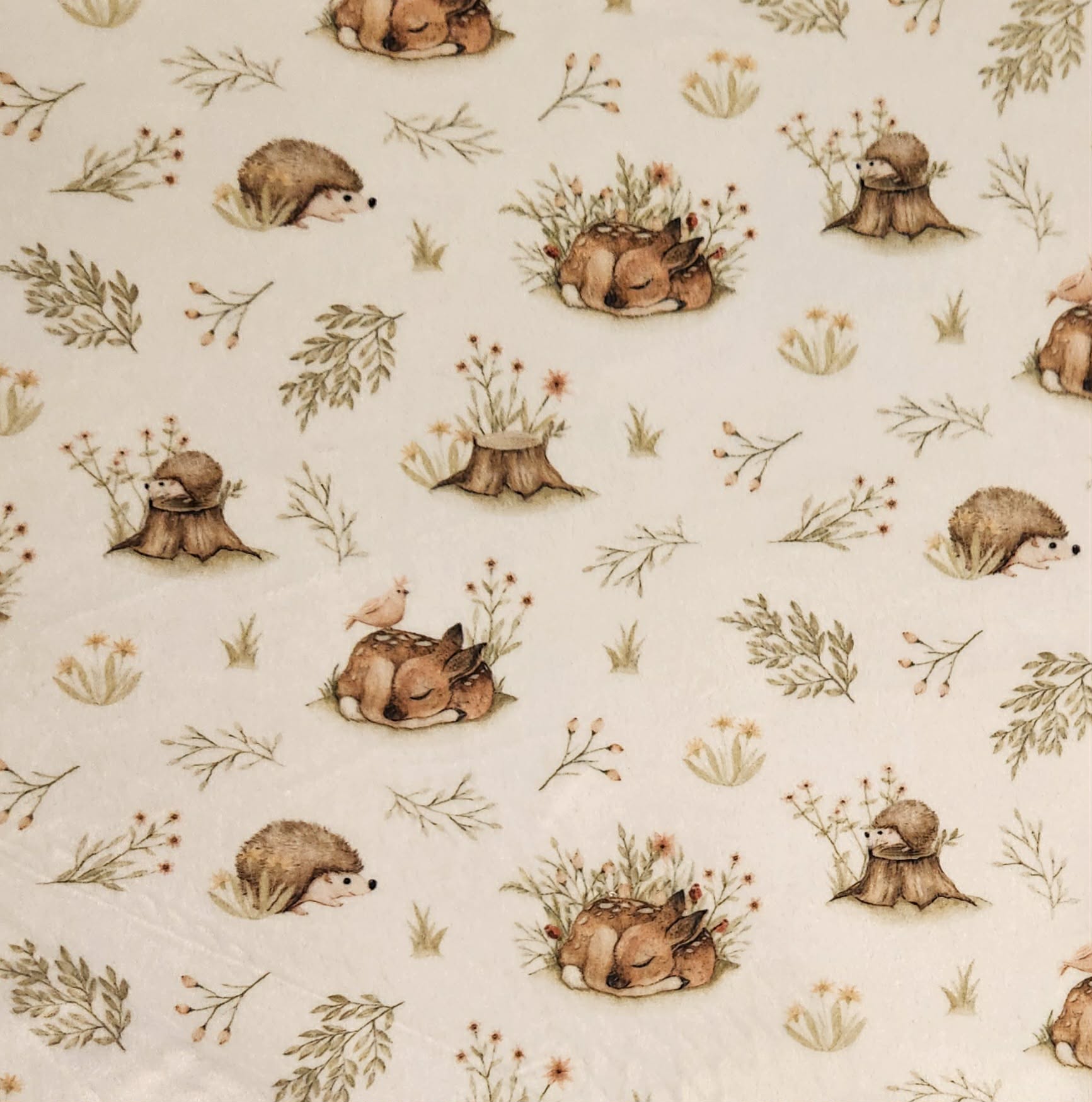 Pantoufles minky motifs (animaux) – Bébé