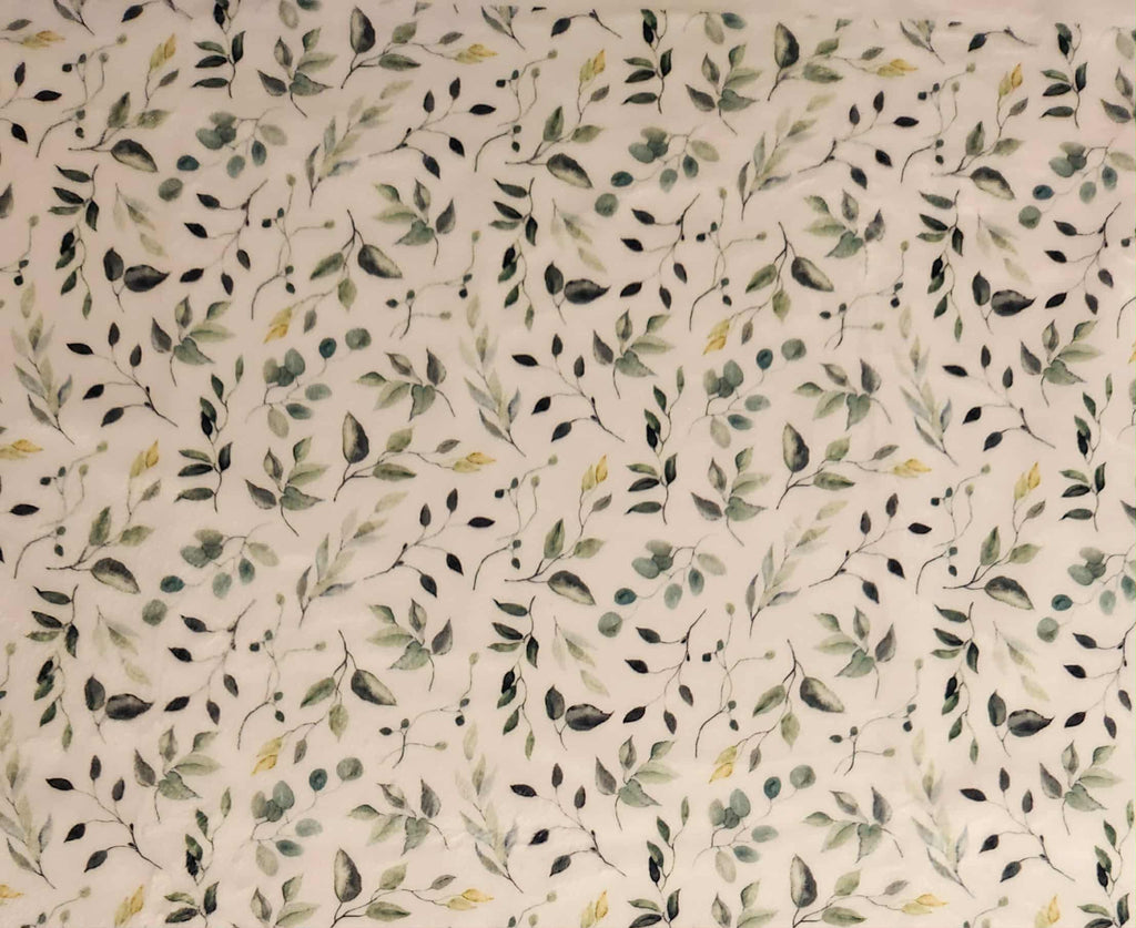 Pantoufles minky motifs (floraux) – Bébé