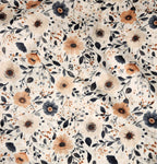 Pantoufles minky motifs (floraux) – Bébé