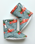 Pantoufles minky motifs (divers) – Bébé