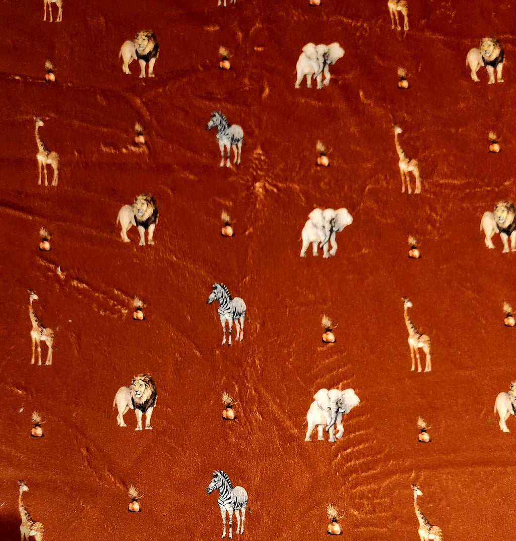 Pantoufles minky motifs (animaux) – Bébé