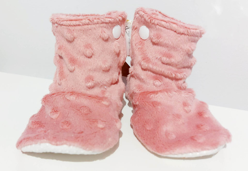 Pantoufles minky uni – Enfant
