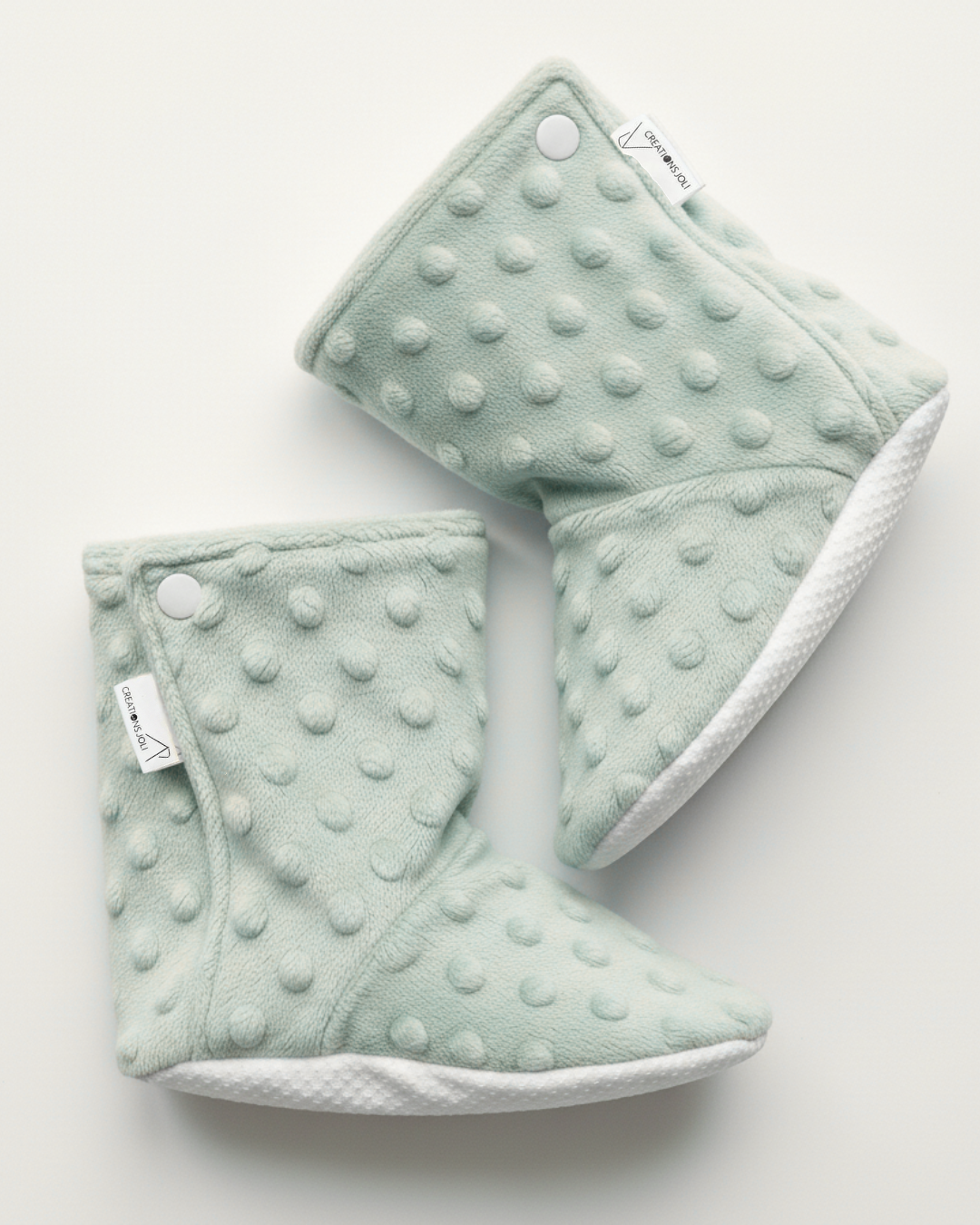 Pantoufles minky uni – Enfant