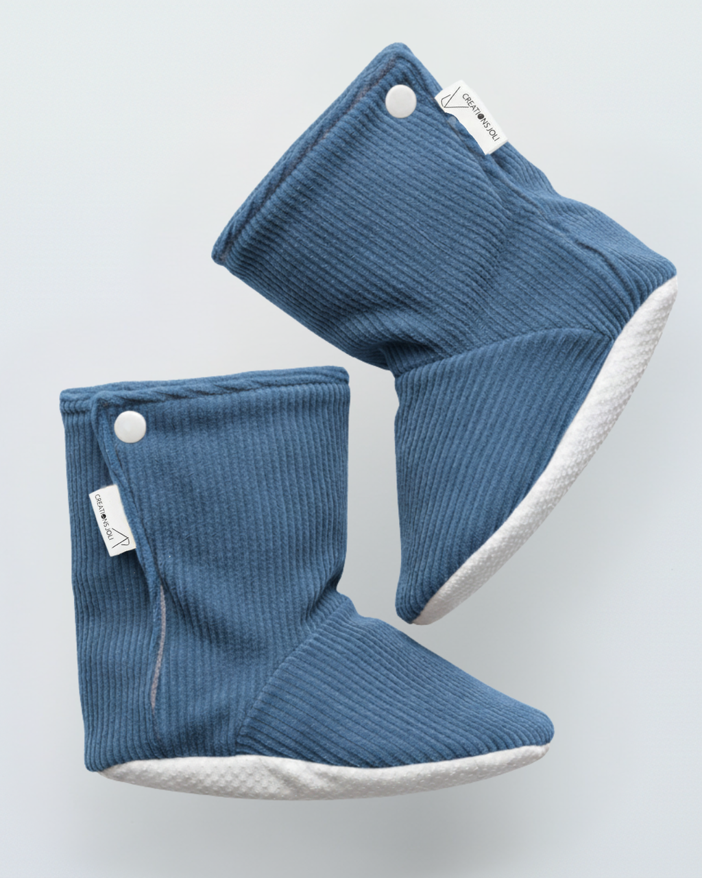 Pantoufles jersey corduroy – Adulte