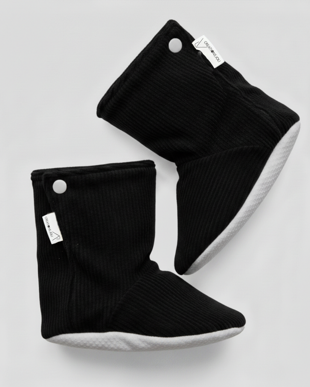 Pantoufles jersey corduroy – Bébé