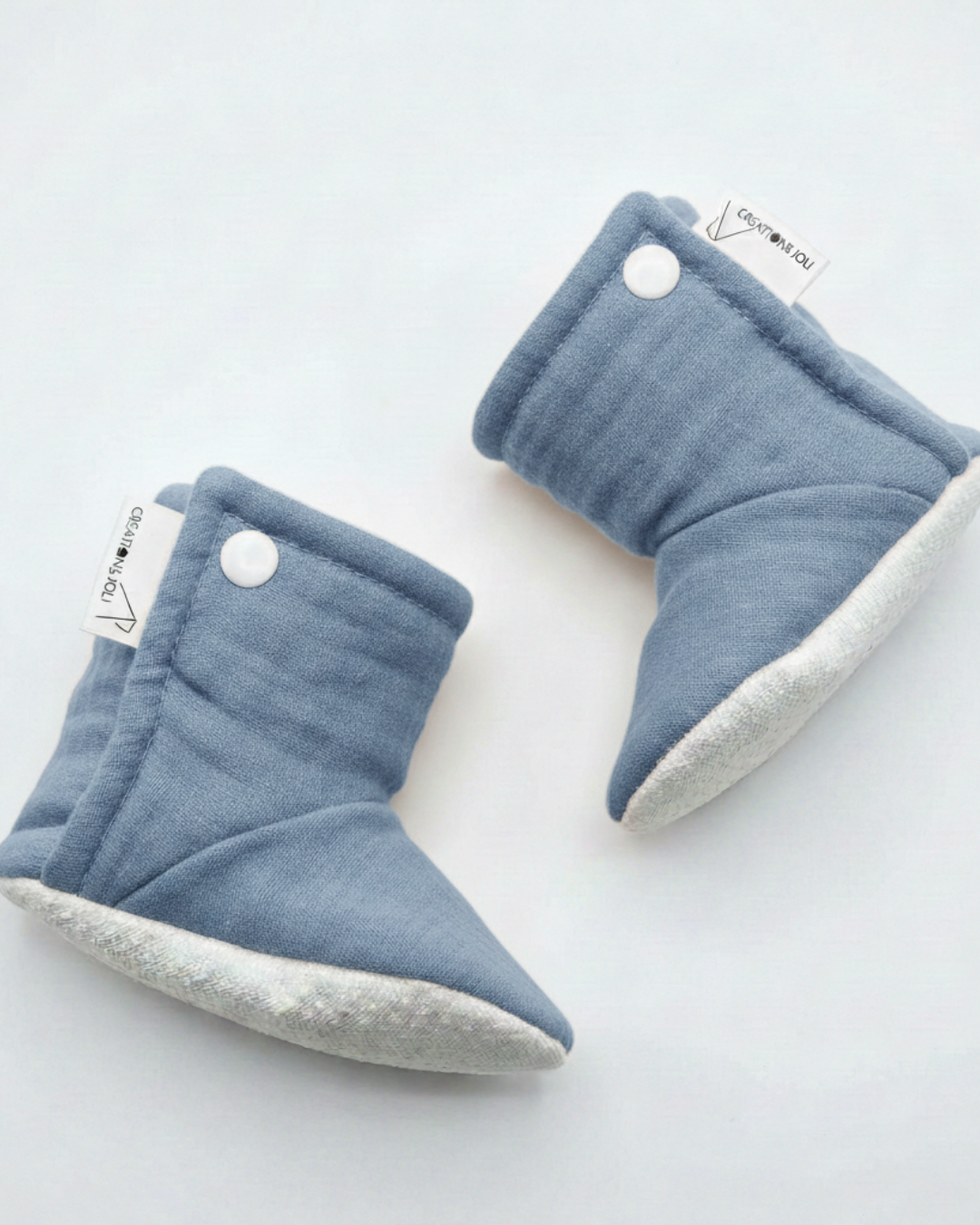 Pantoufles mousseline – Bébé