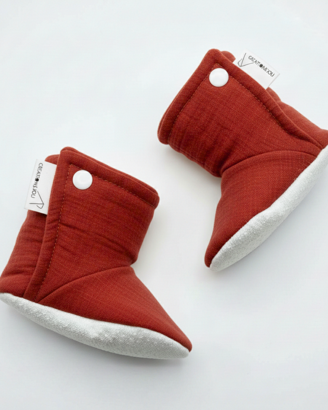 Pantoufles mousseline – Bébé